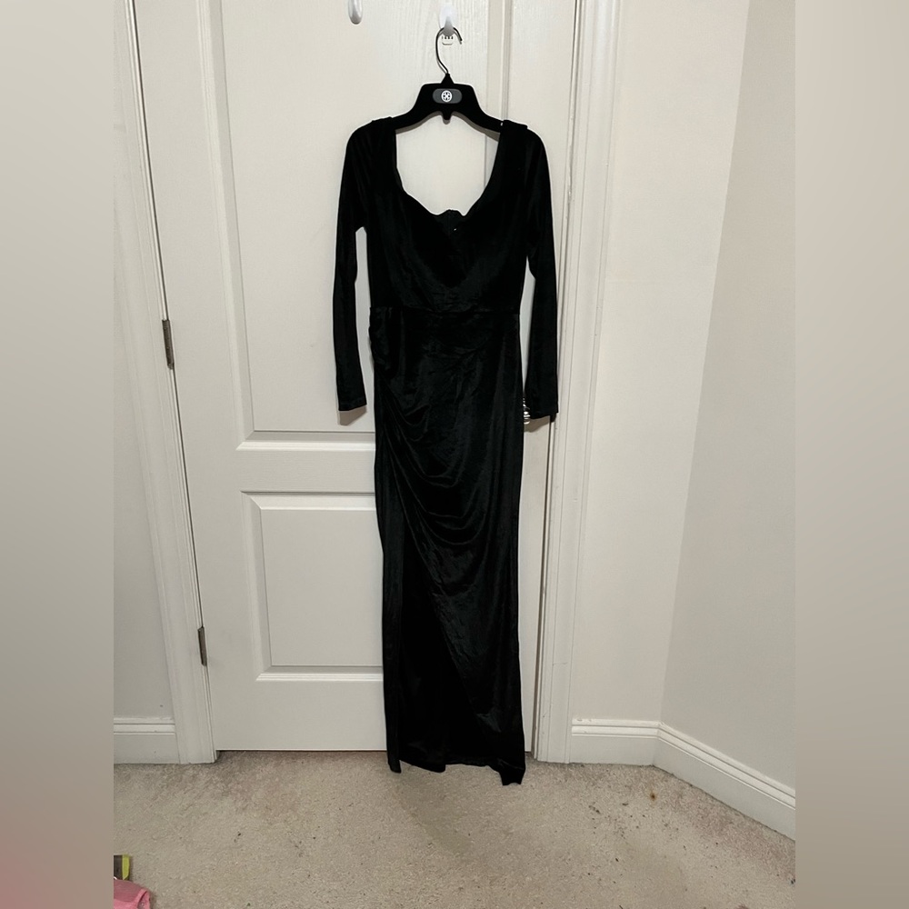 Black evening dress